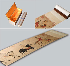 黄石港馆藏书画复制博物馆书画复制服务