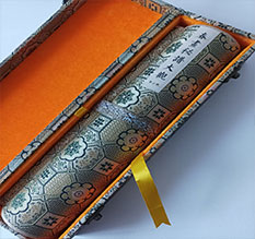 黄石港书画装裱案例